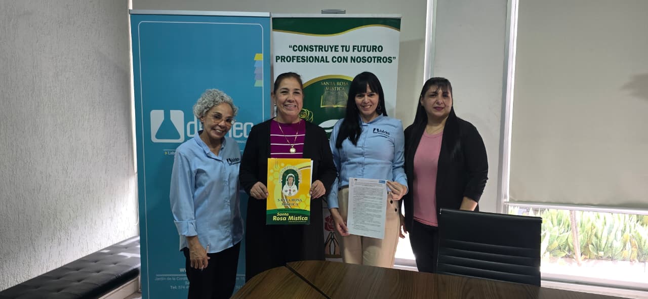 Santa Rosa Mística firma convenio con Dutriec para fortalecer la formación de sus estudiantes