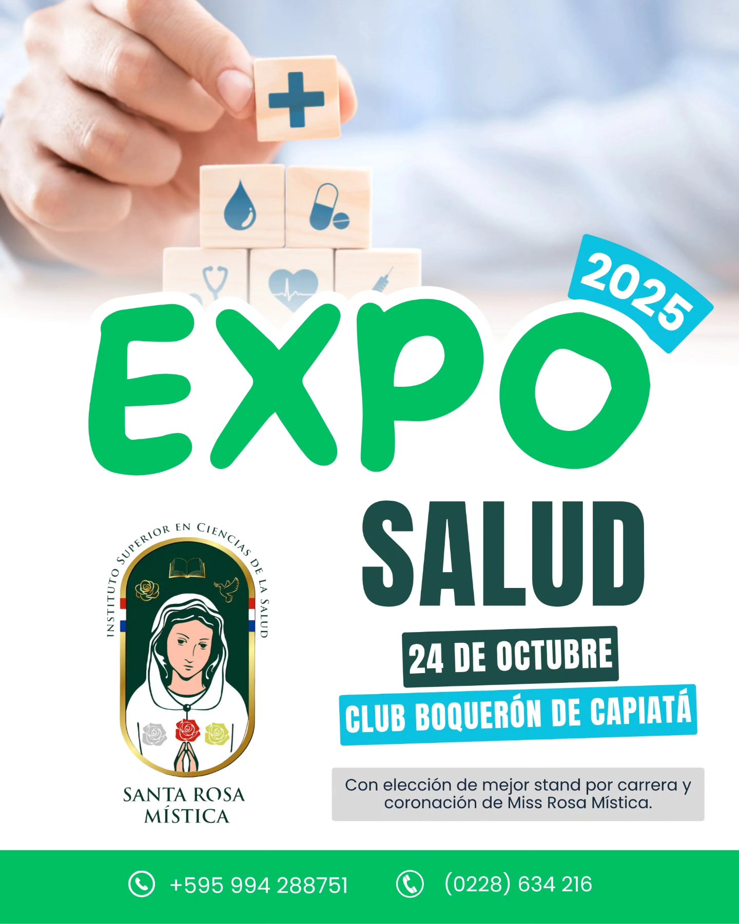 ¡Todo listo para la Expo Salud 2025!