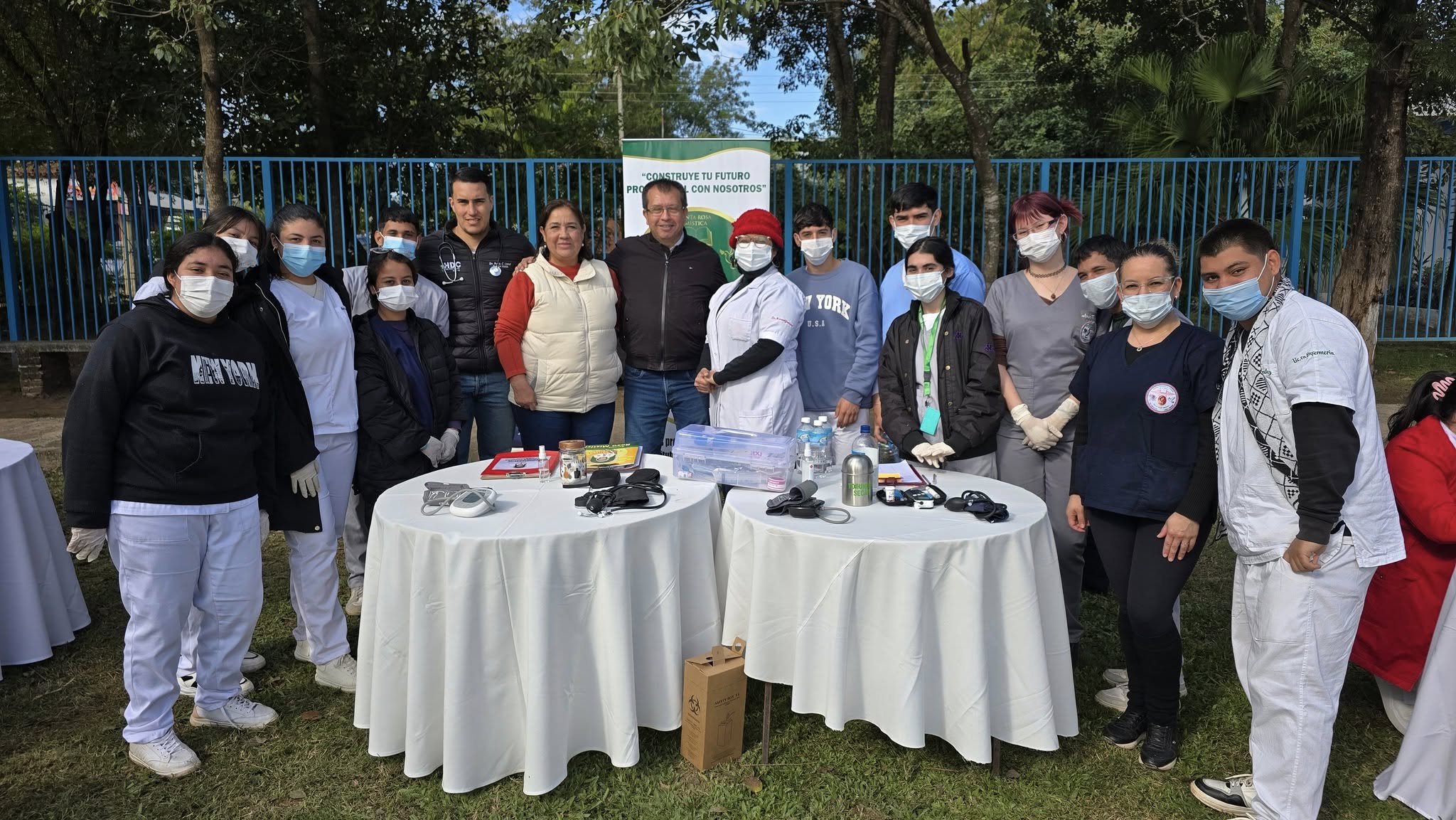 Instituto San Rosa Mística, aliado de las Jornadas de Gobierno Barrial en Capiatá