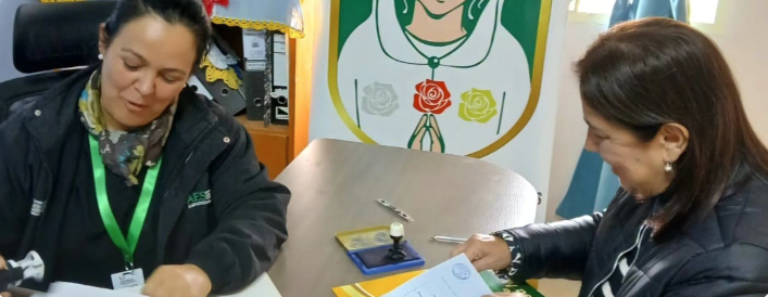 Nueva firma de convenio para prácticas profesionales.